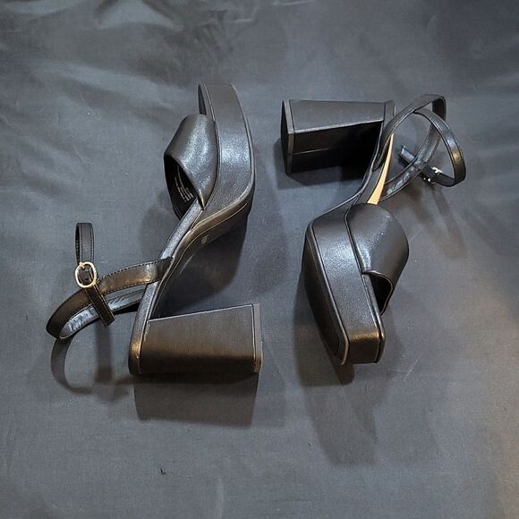 BRAND NEW A.NEW.DAY  BLOCK HEEL WOMEN'S SANDAL - Picture 10 of 16